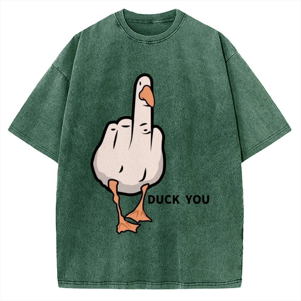 Duck You Vintage Washed T-shirt