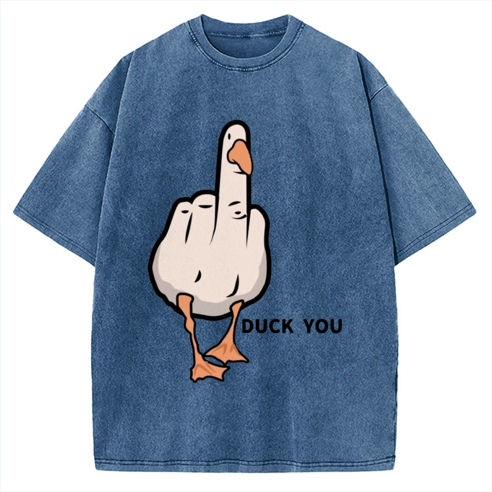 Duck You Vintage Washed T-shirt