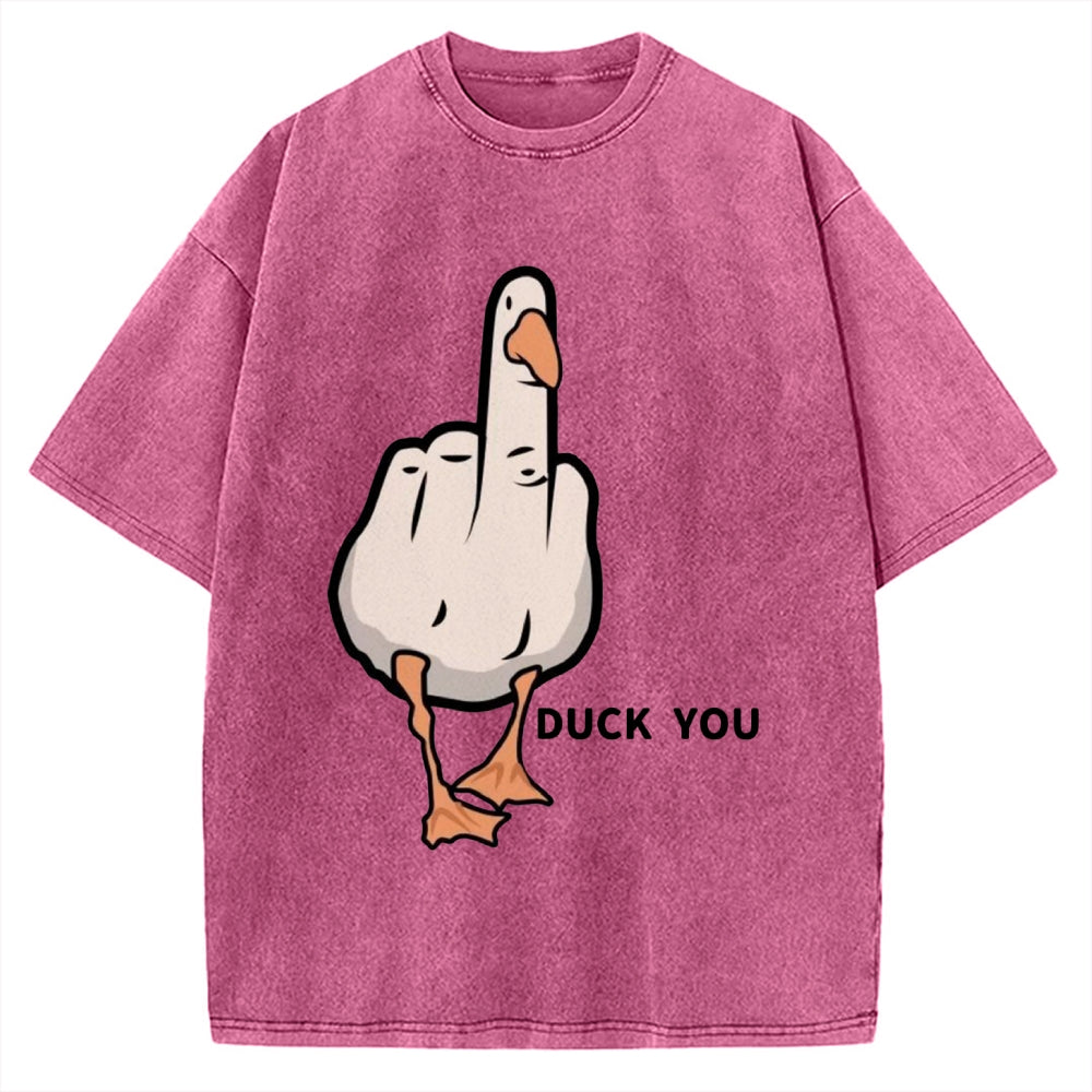 Duck You Vintage Washed T-shirt
