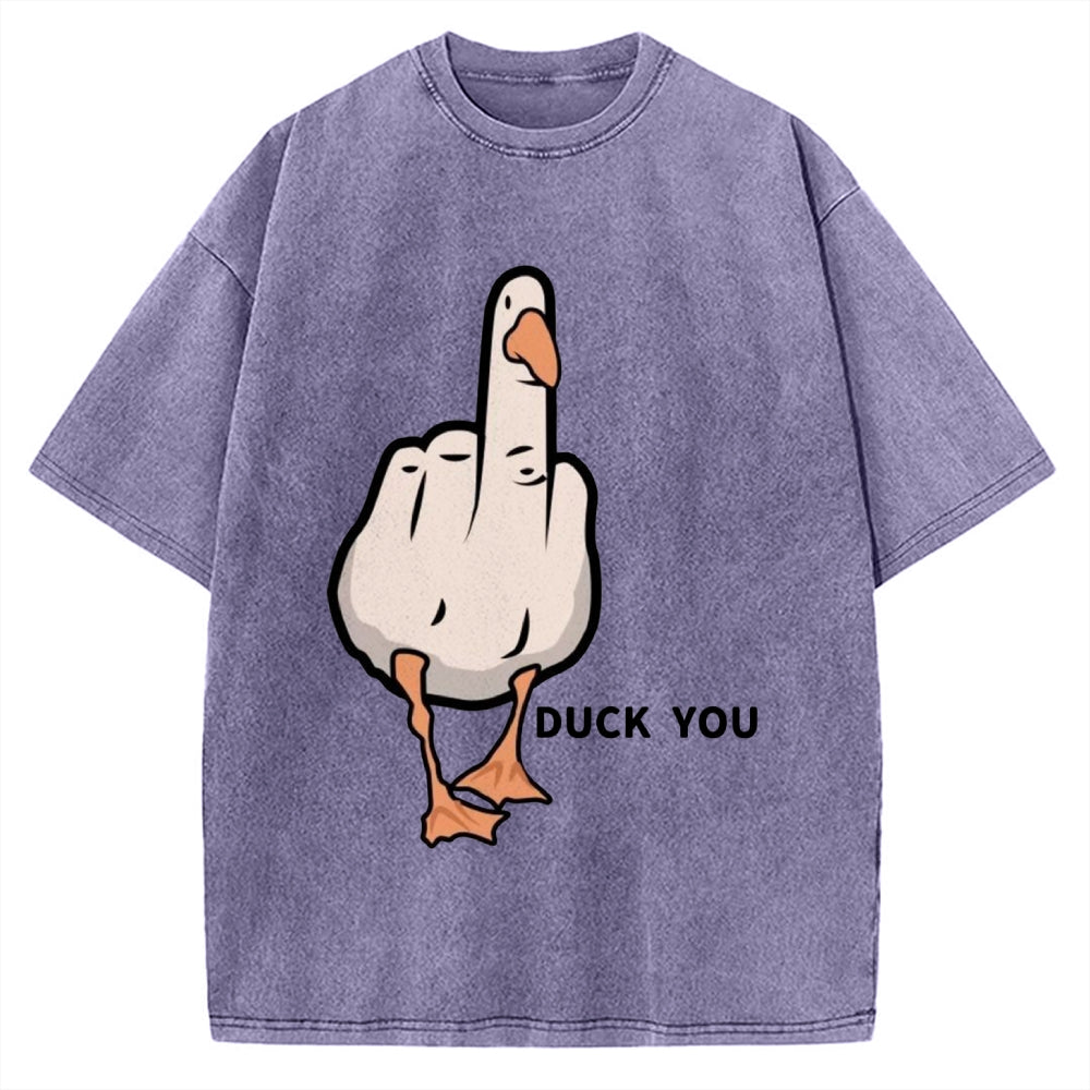 Duck You Vintage Washed T-shirt