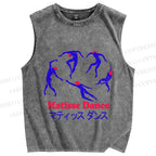 Unisex Matisse Dance Printed Washed Tank Top
