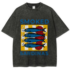 Smoked Sprats Ocean Washed T-Shirt