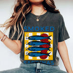 Smoked Sprats Ocean Washed T-Shirt
