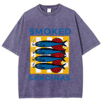 Smoked Sprats Ocean Washed T-Shirt