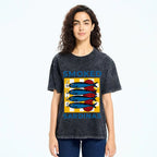 Smoked Sprats Ocean Washed T-Shirt