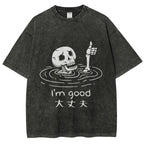 Drowned Skeleton Washed T-Shirt