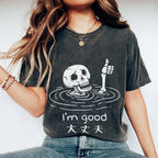 Drowned Skeleton Washed T-Shirt