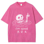 Drowned Skeleton Washed T-Shirt