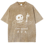 Drowned Skeleton Washed T-Shirt