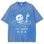 Drowned Skeleton Washed T-Shirt