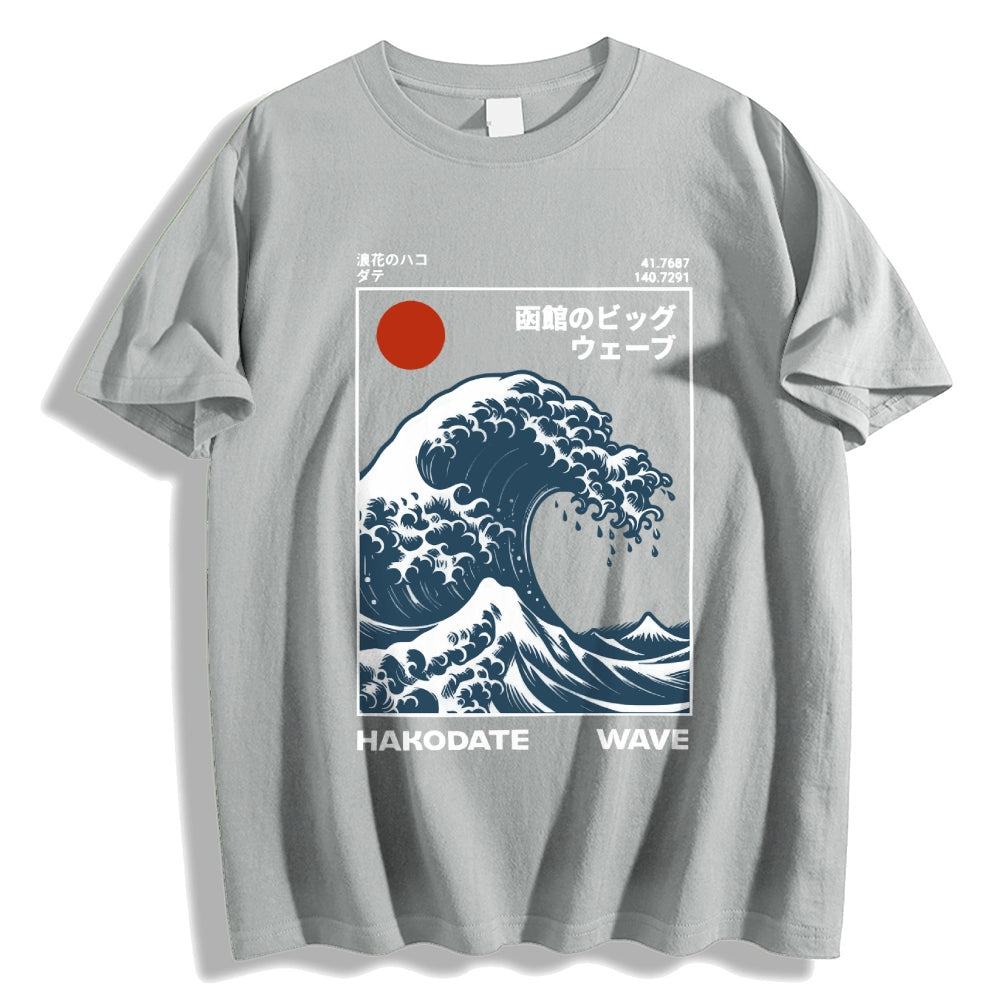 Hokkaido Wave Japanese Style Classic Tee