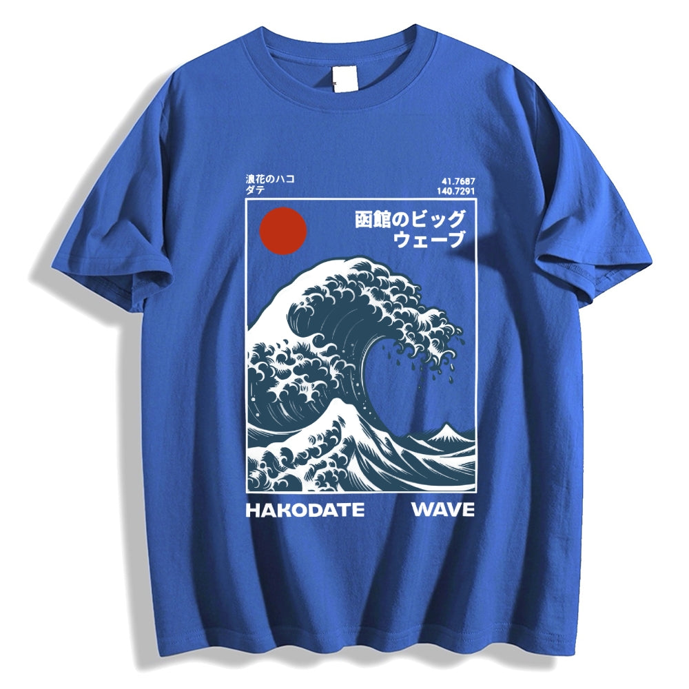 Hokkaido Wave Japanese Style Classic Tee