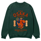 Osaka Dotonbori Drunken Octopus Cotton Sweatshirt
