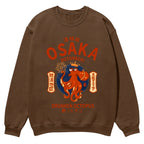 Osaka Dotonbori Drunken Octopus Cotton Sweatshirt