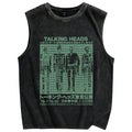 Talking Heads Vintage Distressed Washed Tank Top