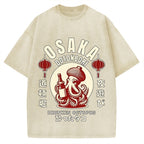 Osaka Drunken Octopus Vintage Washed T-shirt