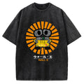 Wall E Retro Japanese Vintage Washed T-shirt