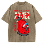 Neo Tokyo Cat Vintage Washed T-shirt