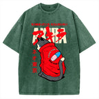 Neo Tokyo Cat Vintage Washed T-shirt