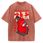 Neo Tokyo Cat Vintage Washed T-shirt