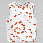 Unisex Goldfish Printed Tank Top