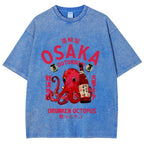 Unisex Printed Washed Tee 2508006968