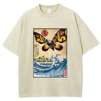 Giant Moth in Japan Vintage Washed T-shirt