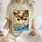 Giant Moth in Japan Vintage Washed T-shirt