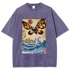 Giant Moth in Japan Vintage Washed T-shirt