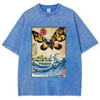 Giant Moth in Japan Vintage Washed T-shirt