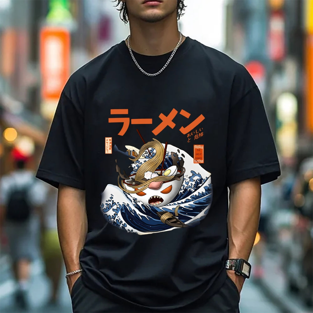 Ramen Wave Japanese Style Classic Tee