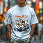 Ramen Wave Japanese Style Classic Tee
