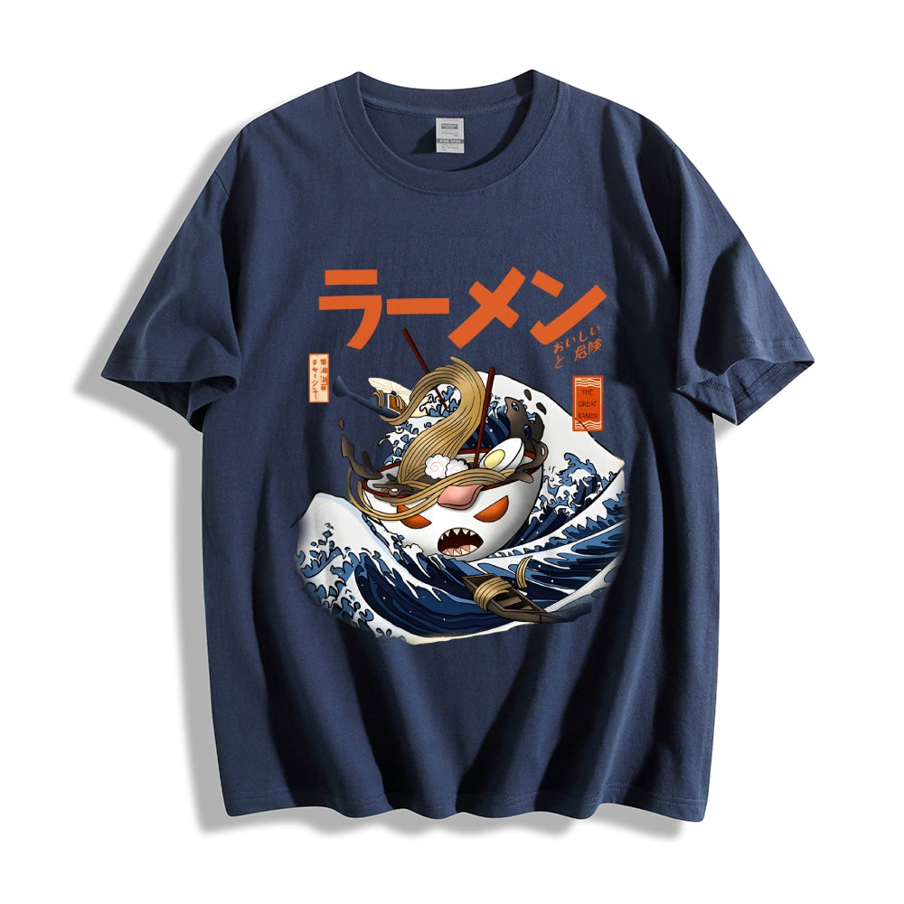 Ramen Wave Japanese Style Classic Tee