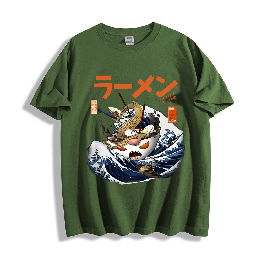 Ramen Wave Japanese Style Classic Tee