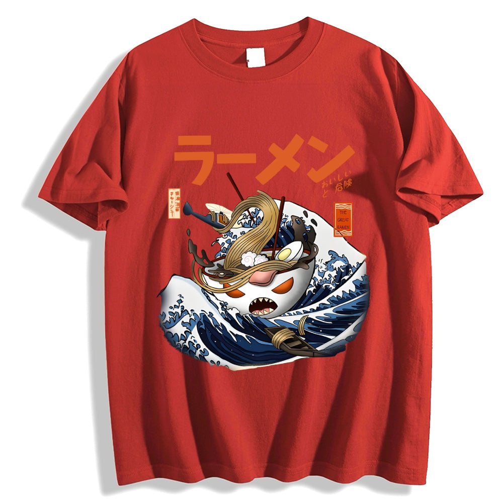 Ramen Wave Japanese Style Classic Tee