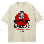 Unisex Hattori Hanzo Printed Washed Tee