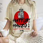 Unisex Hattori Hanzo Printed Washed Tee