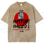 Unisex Hattori Hanzo Printed Washed Tee