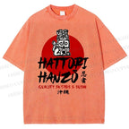 Unisex Hattori Hanzo Printed Washed Tee