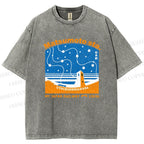 Unisex Matsumoto Sta Printed Washed Tee