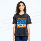 Unisex Matsumoto Sta Printed Washed Tee
