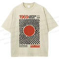 Unisex Japan Week Printed Washed Tee