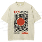 Unisex Japan Week Printed Washed Tee