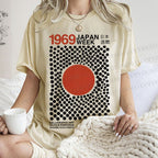 Unisex Japan Week Printed Washed Tee