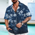 Midnight Blossoms Button-up Shirt