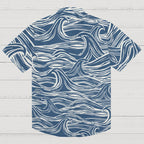 Japanese wave style Hawaiian Shirt