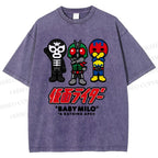 Unisex Baby Milo Printed Washed Tee