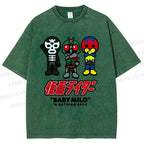 Unisex Baby Milo Printed Washed Tee