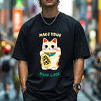 Lucky Cat Japanese Style Classic Tee