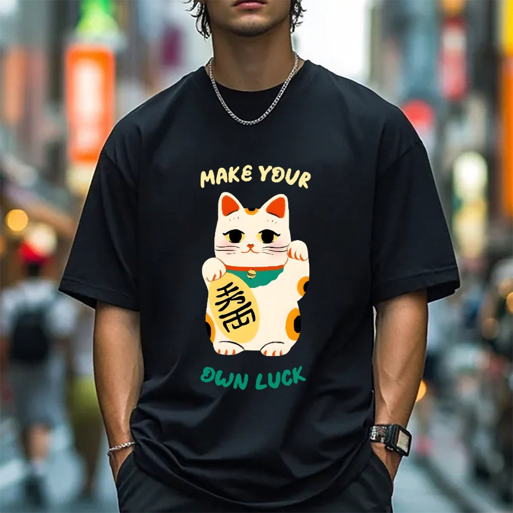 Lucky Cat Japanese Style Classic Tee